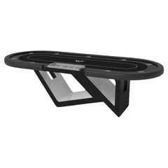 Elevate Customs Rumba Poker Tables / Solid Pantone Black Color  in 8'8" - USA