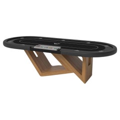 Elevate Customs Rumba Poker Tables / Solid Teak Wood  in 8'8" - Made in USA