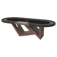 Elevate Customs Rumba Poker Tables / Solid Walnut Wood in 8'8" - Made in USA