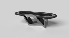Elevate Customs Rumba Poker-Tische / Edelstahl-Blattmetall-Schachteltisch  In 8'8" - USA