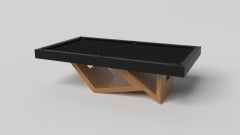 Elevate Customs Rumba Pool Table / Solid Teak Wood in 8.5' - Made in USA
