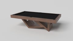 Elevate Customs Rumba Pool Table / Solid Walnut Wood in 9' - Made in USA