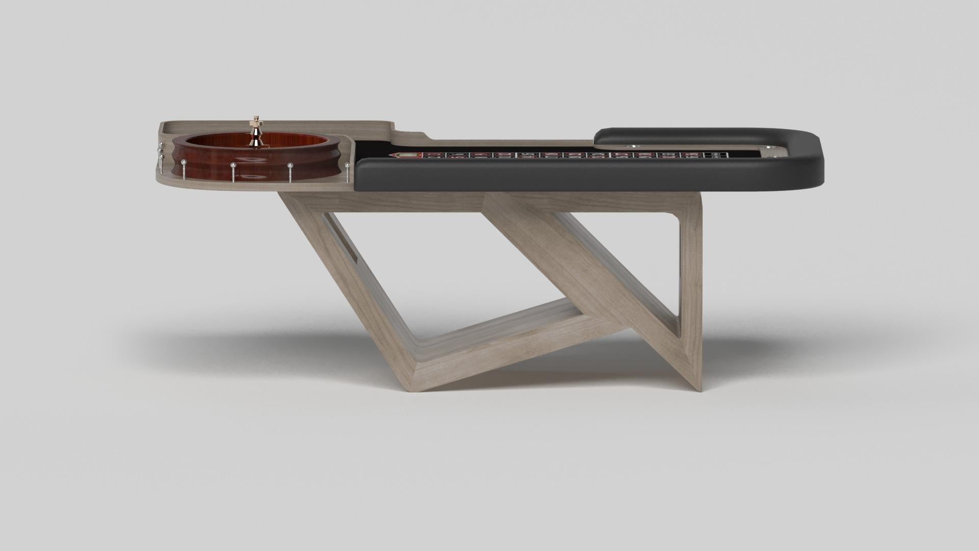 American Elevate Customs Rumba Roulette Tables /Solid White Oak Wood in 8'2