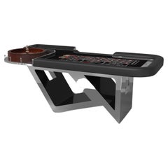 Elevate Customs tables Rumba Roulette / Métal de feuille en acier inoxydable en 8'2" -USA