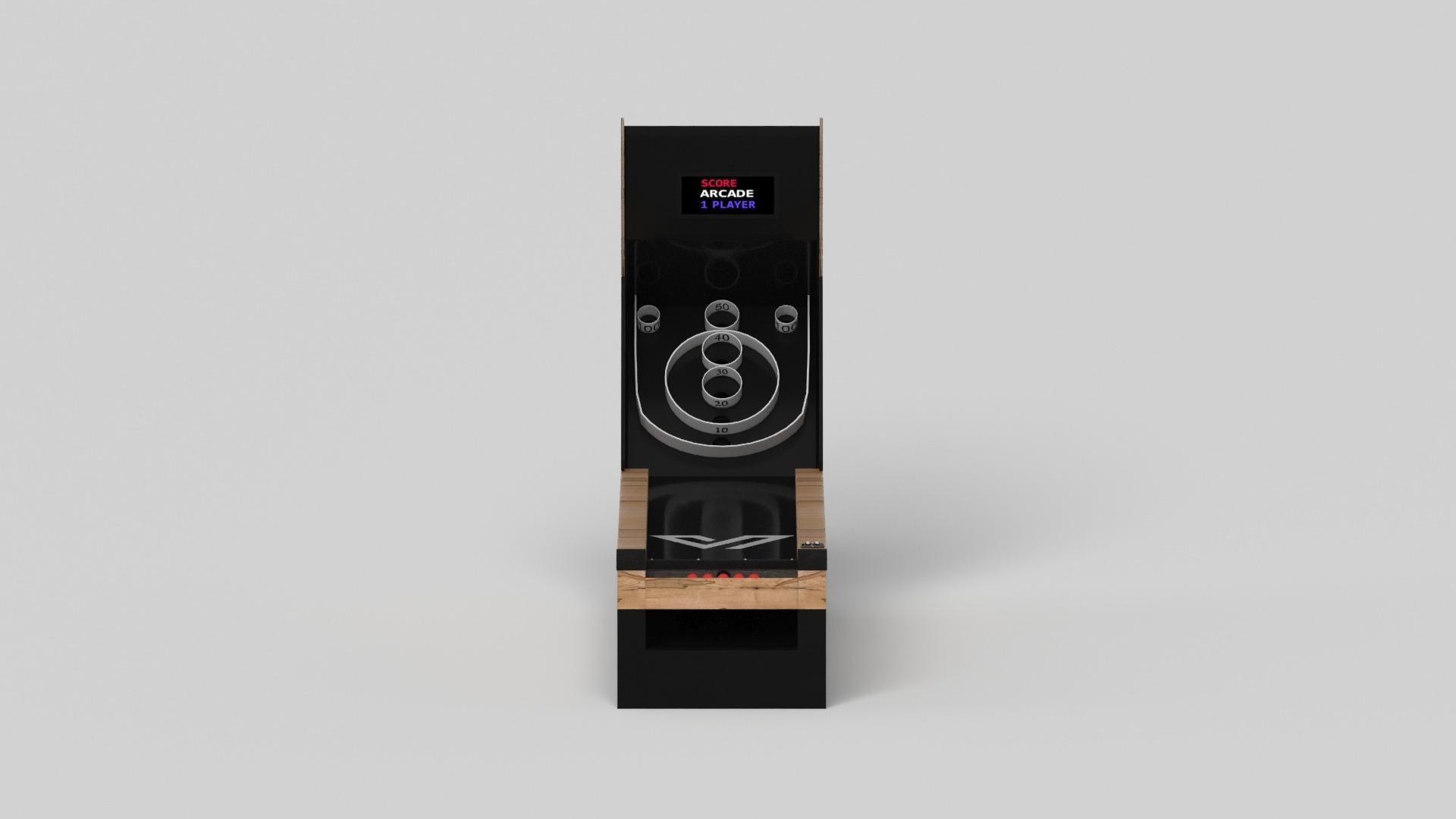 Modern Elevate Customs Rumba Tables / Solid Curly Maple Wood in - Made in USA For Sale