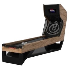 Elevate Customs Rumba Skeeball Tables / Solid Curly Maple Wood in - Made in USA
