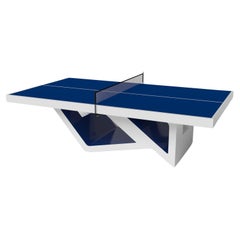 Elevate Customs Rumba Tennis Table / Solid Pantone White in 9' - Made in USA