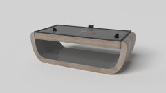 Elevate Customs Sid Air Hockey Tables / Solid White Oak Wood in 7' - Made in USA