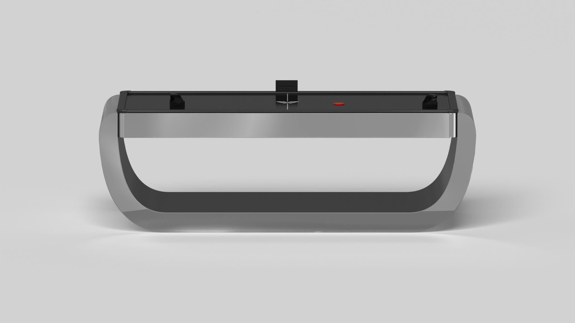 Américain Elevate Customs Sid Air Hockey Tables / Stainless Steel Metal in 7' -Made in USA en vente