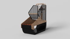 Tavoli da basket Elevate Customs Sid / Legno massiccio di acero riccio in 8'3" - USA