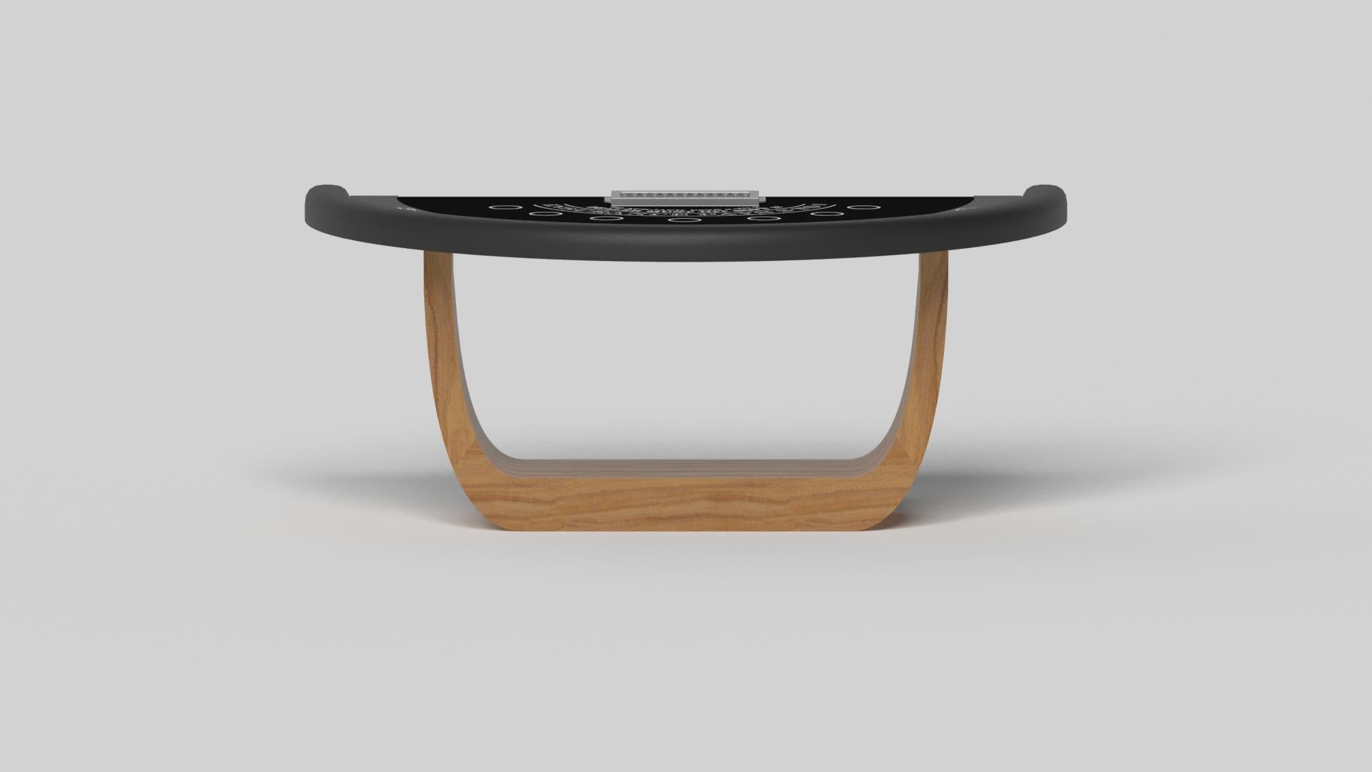 Américain CUSTOM MADE Tables de Jack Black / Bois de teck massif en 7'4