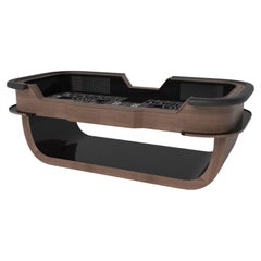 Tavoli da Craps Sid di Elevate Customs / Legno di noce massiccio in 9'9" - Made in USA