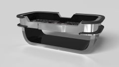 Elevate Customs Sid Craps Tables / Stainless Steel Sheet Metal in 9'9" - USA