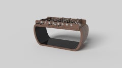 Elevate Customs Sid Foosball Tables / Solid Walnut Wood in 5' - Made in USA