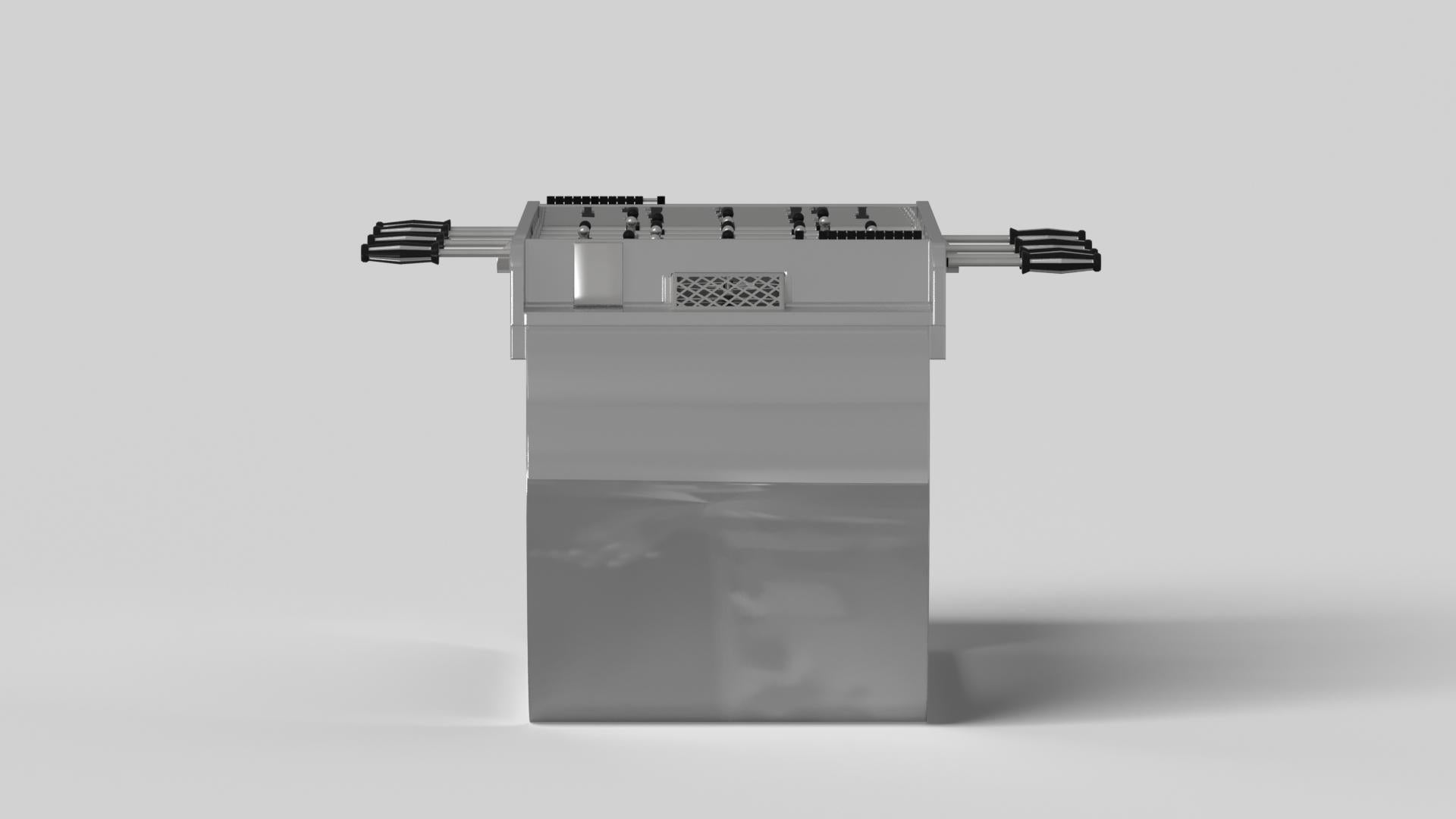 Moderno Tavoli da biliardino Elevate Customs Sid / Acciaio inossidabile in metallo da 5' - Made in USA in vendita