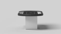 Elevate Customs Sid Mesas de Póquer / Color Blanco Pantone Sólido en 8'8" -Fabricado en EE.UU.