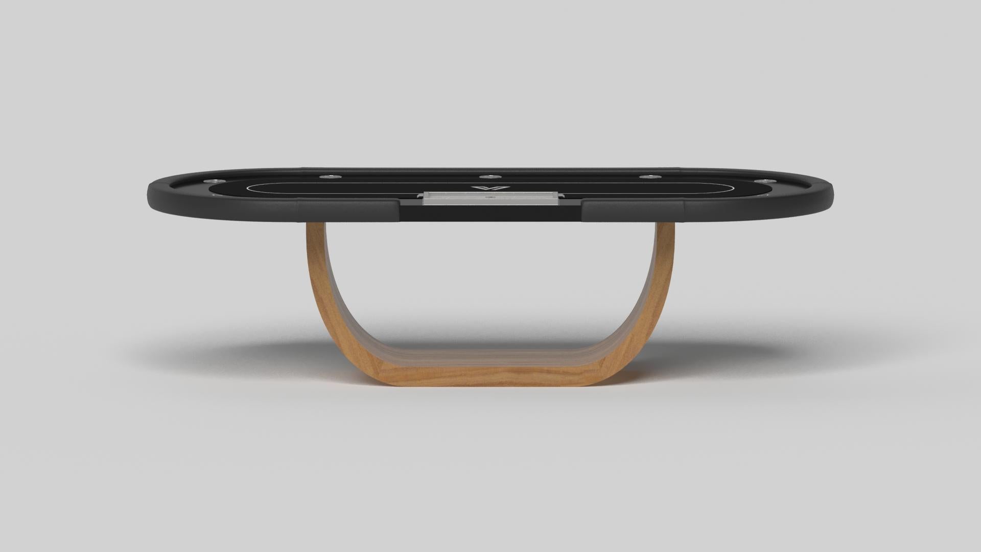 American Elevate Customs Sid Poker Tables / Solid Walnut Wood in 8'8