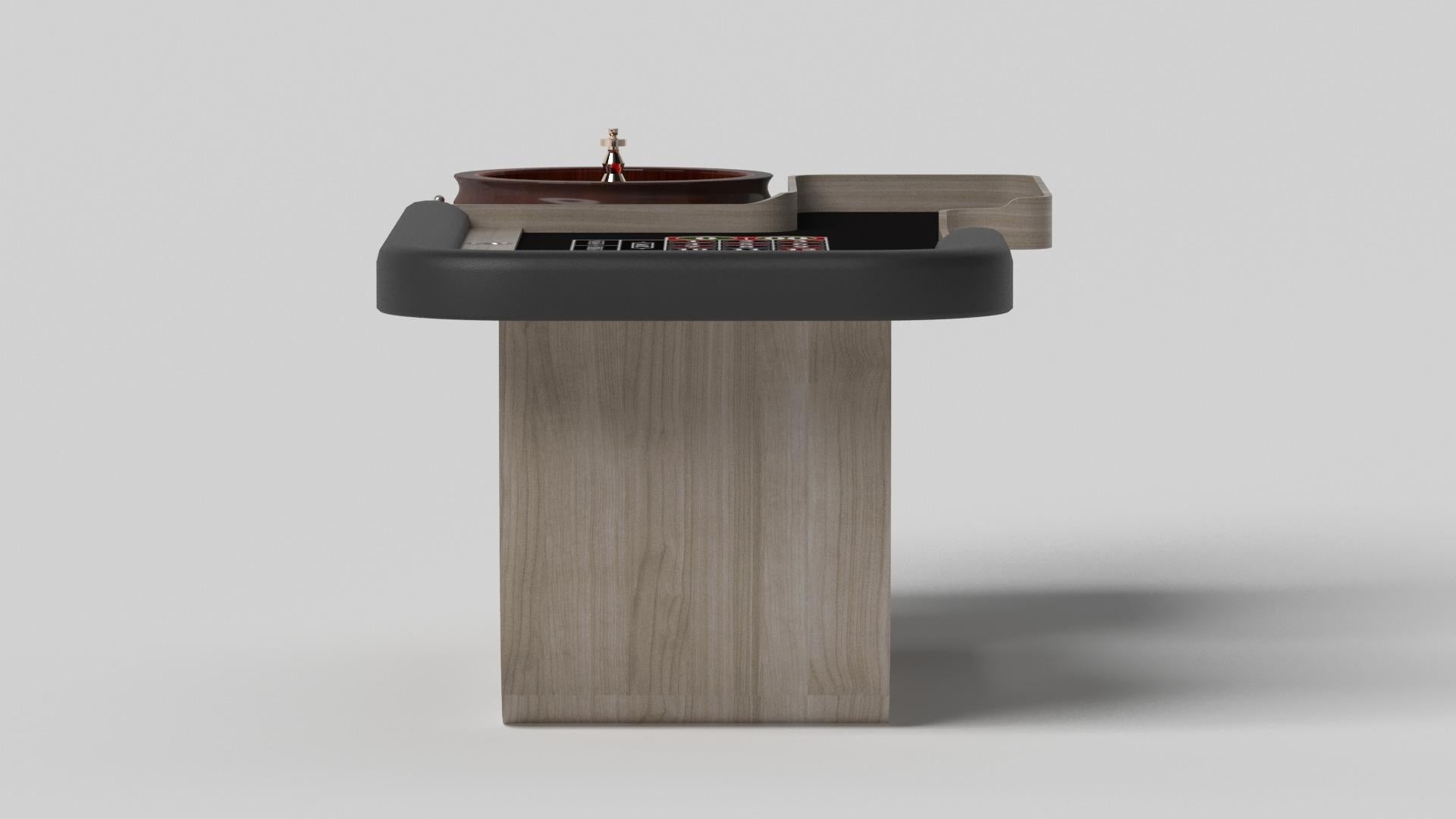 Modern Elevate Customs Sid Roulette Tables / Solid White Oak Wood in 8'2