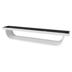 Elevate Customs Sid Shuffleboard-Tische / Massiv Pantone Weiß Farbe in 14' - USA