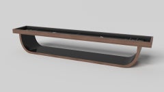 Elevate Customs Sid Shuffleboard Tables / Solid Walnut Wood in 14'- Made in USA