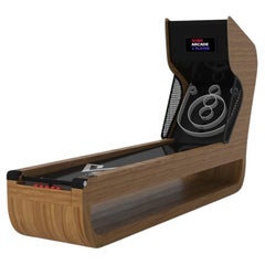 Elevate Customs Sid Skeeball Tables / Solid Teak Wood in - Made in USA