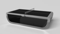 Elevate Customs Sid Tennis Table /Stainless Steel Sheet Metal in 9' -Made in USA