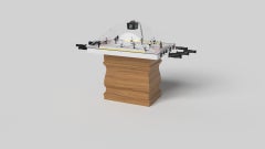 Elevate Customs Upgraded Baluster Dome Hockey / Solid Teak Wood in 3'9" - USA