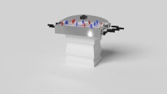 Elevate Customs Standard Baluster Dome Hockey/Stainless Steel Metal in 3'9" -USA