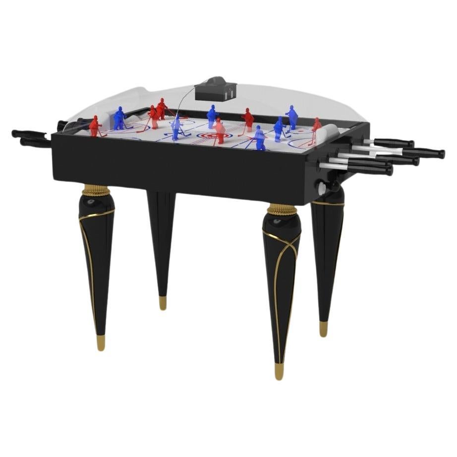 Elevate Customs Standard Don Dome Hockey Tables /Solid Pantone Black in 3'9"-USA For Sale