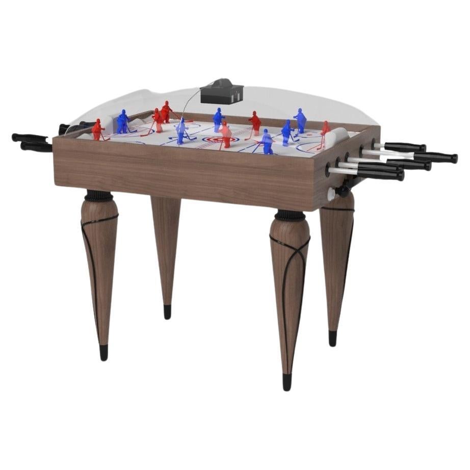 Elevate Customs Standard Don Dome Hockey Tables / Solid Walnut Wood in 3'9" -USA For Sale