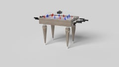 Elevate Customs Standard Don Dome Hockey Tables/Solid White Oak Wood in 3'9"-USA