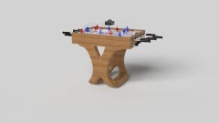 Elevate Customs Standard Draco Dome Hockey Tables / Solid Teak Wood in 3'9" -USA