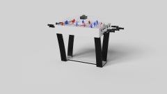 Elevate Customs Standard Elite Dome Hockey Table/Solid Pantone White in 3'9"-USA