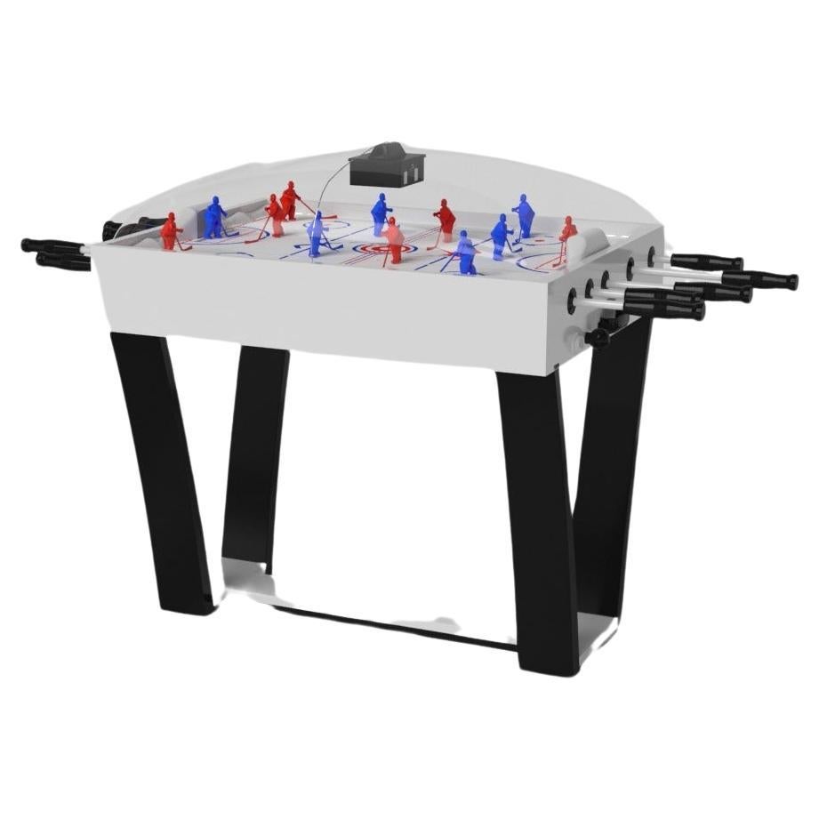 Elevate Customs Standard Elite Dome Hockey Table/Solid Pantone White in 3'9"-USA For Sale