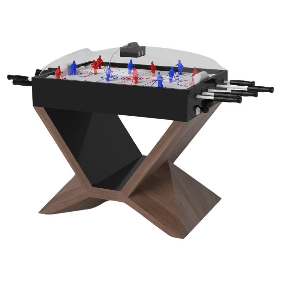 Elevate Customs Standard Kors Dome Hockey Tables /Solid Walnut Wood in 3'9" -USA