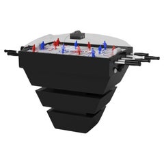 Elevate Customs Standard Louve Dome Hockey Table/Solid Pantone Black in 3'9"-USA