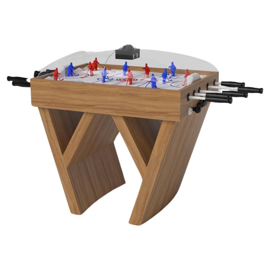 Elevate Customs Standard Maze Dome Hockey Tables / Solid Teak Wood in 3'9"  -USA For Sale