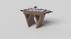 Elevate Customs Standard Maze Dome Hockey Tables /Solid Walnut Wood in 3'9" -USA