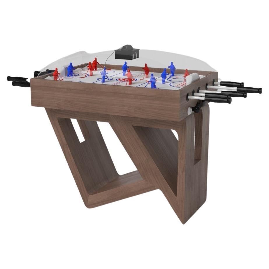 Elevate Customs Standard Rumba Dome Hockey Tables/Solid Walnut Wood in 3'9" -USA For Sale