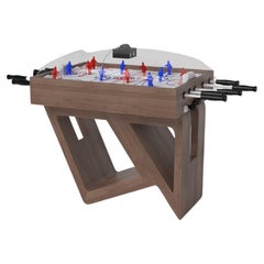 Elevate Customs Standard Rumba Dome Hockey Tables/Solid Walnut Wood in 3'9" -USA
