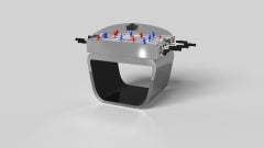 Elevate Customs Standard Sid Dome Hockey / Stainless Steel Metal in 3'9" - USA