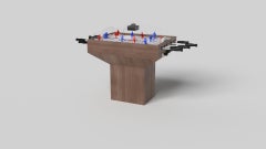 Elevate Customs Standard Trestle Dome Hockey Table/Solid Walnut Wood in 3'9"-USA