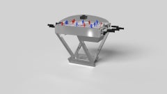 Elevate Customs Standard Trinity Dome Hockey/ Stainless Steel Metal in 3'9" -USA