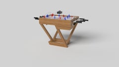 Elevate Customs Standard Trinity Dome Hockey Tables/Solid Teak Wood in 3'9" -USA