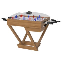Elevate Customs Standard Trinity Dome Hockey Tables/Solid Teak Wood in 3'9" -USA