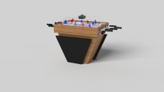 Elevate Customs Standard Vogue Dome Hockey Tables / Solid Teak Wood in 3'9" -USA