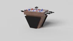 Elevate Customs Standard Vogue Dome Hockey Tables/Solid Walnut Wood in 3'9" -USA