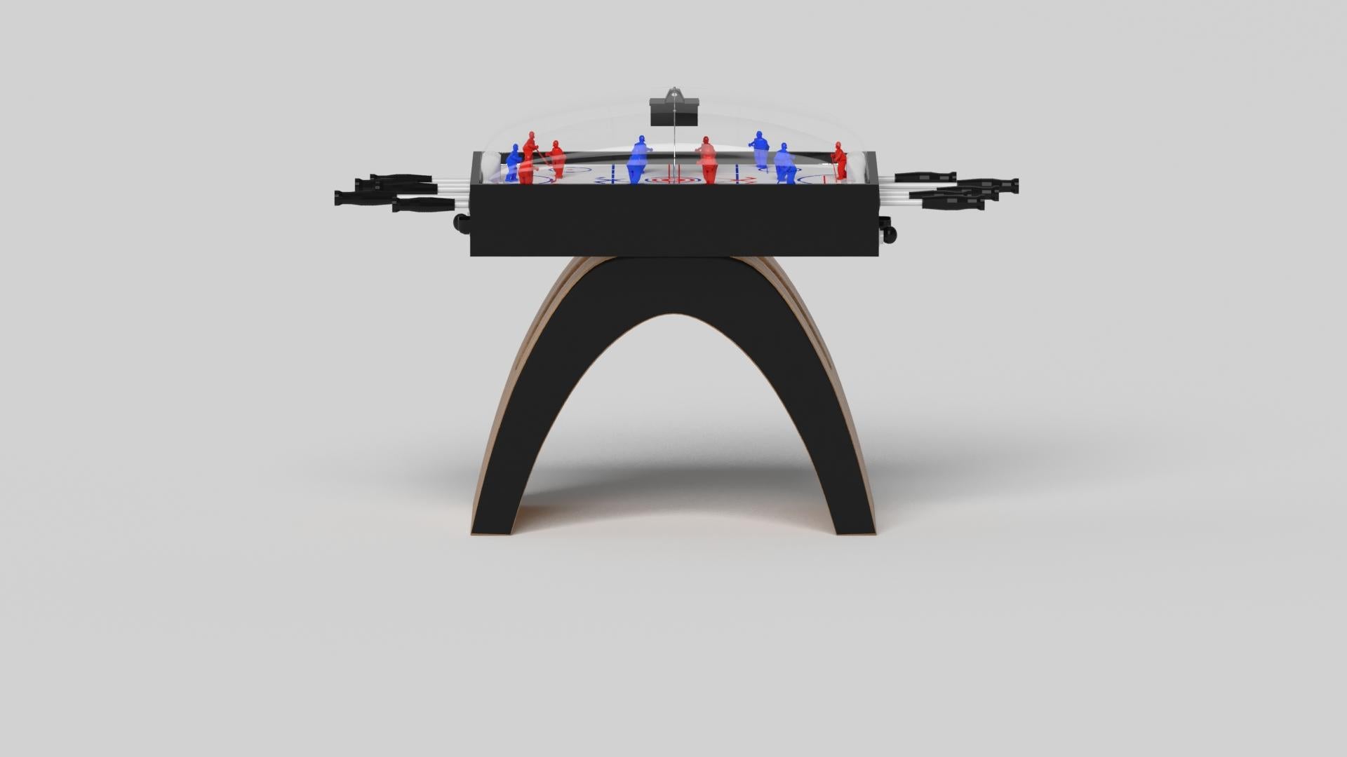 Américain Elevate Customs Standard Dome Hockey Tables/ Solid Teak Wood in 3'9