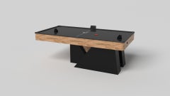 Elevate Customs Stilt Air Hockey Tables / Solid Curly Maple in 7' - Made in USA