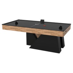 Elevate Customs Stilt Air Hockey Tables / Solid Curly Maple in 7' - Made in USA